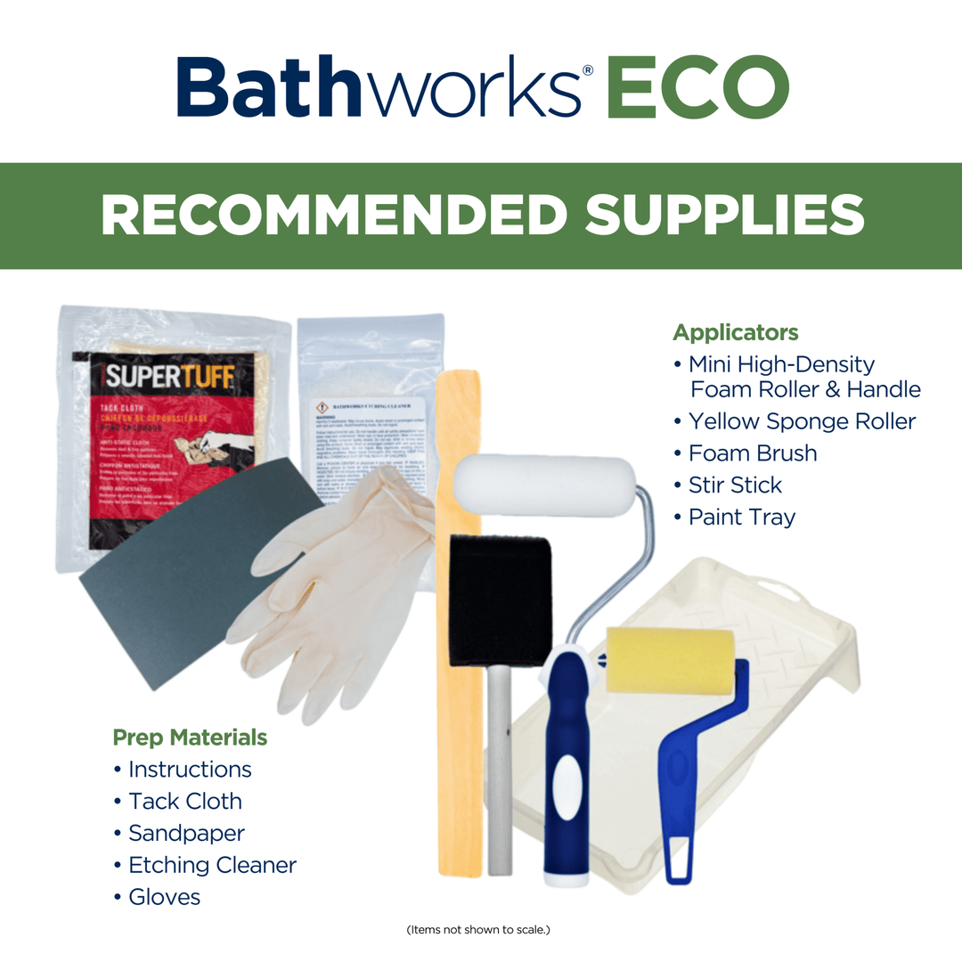 ECO Roll-On Refinishing Essentials Kit Recommended Tools
