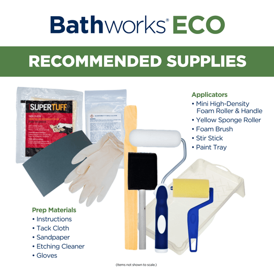 ECO Roll-On Refinishing Essentials Kit Recommended Tools