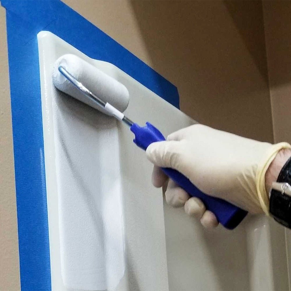 Roll-On Essentials Refinishing Kit Action Shot