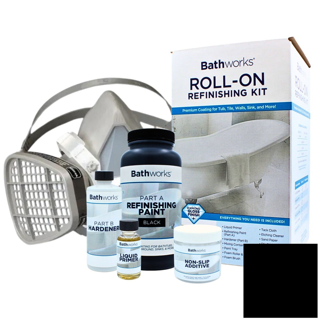 Roll-On Kit with Non-Slip &amp; 3M Vapor Respirator
