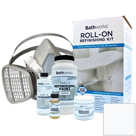 Roll-On Kit with Non-Slip &amp; 3M Vapor Respirator