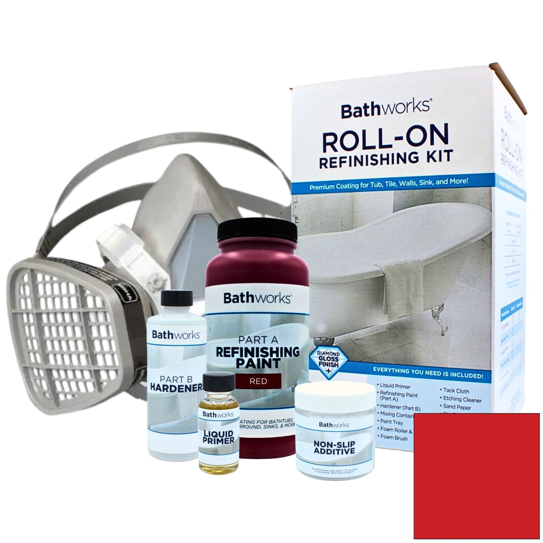 Roll-On Kit with Non-Slip &amp; 3M Vapor Respirator