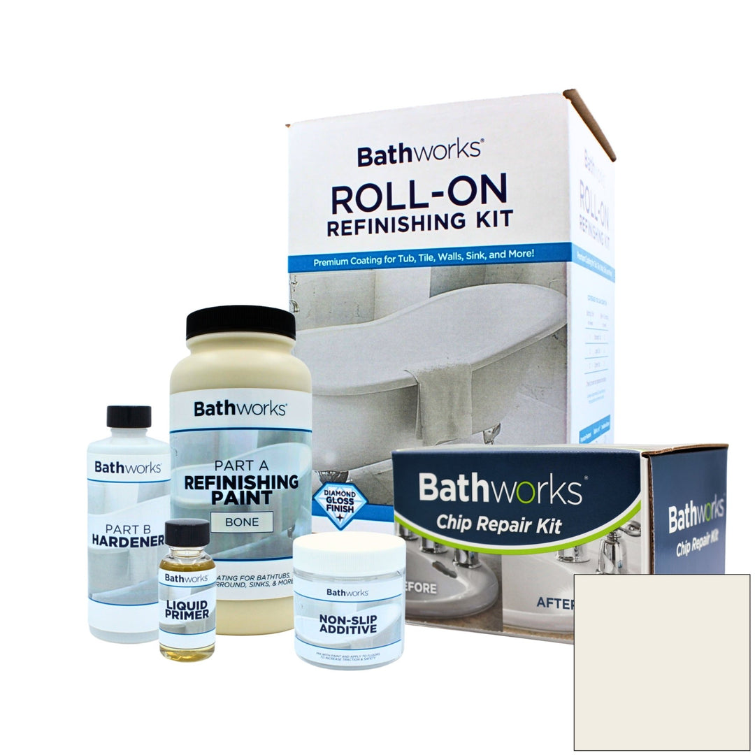 Roll-On Kit with Non-Slip &amp; Chip Repair | Bathworks