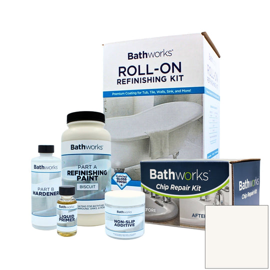 Roll-On Kit with Non-Slip &amp; Chip Repair | Bathworks