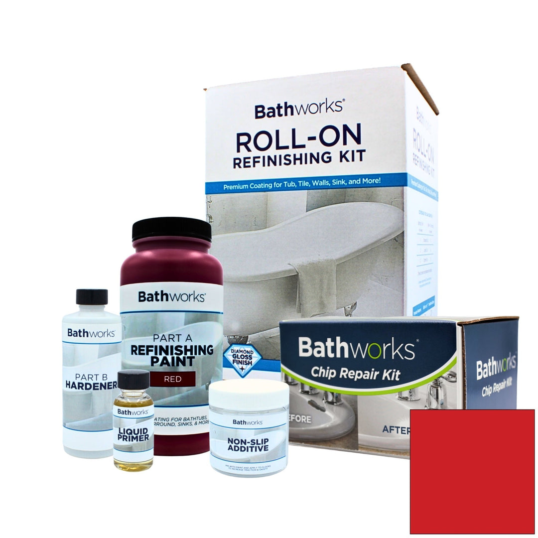 Roll-On Kit with Non-Slip &amp; Chip Repair | Bathworks