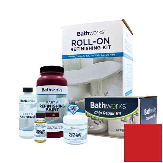 Roll-On Kit with Non-Slip &amp; Chip Repair | Bathworks