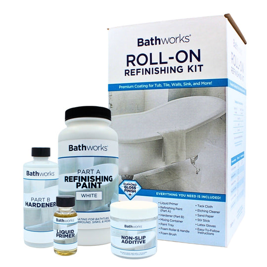 Roll-On Refinishing Kit with Non-Slip | Bathworks