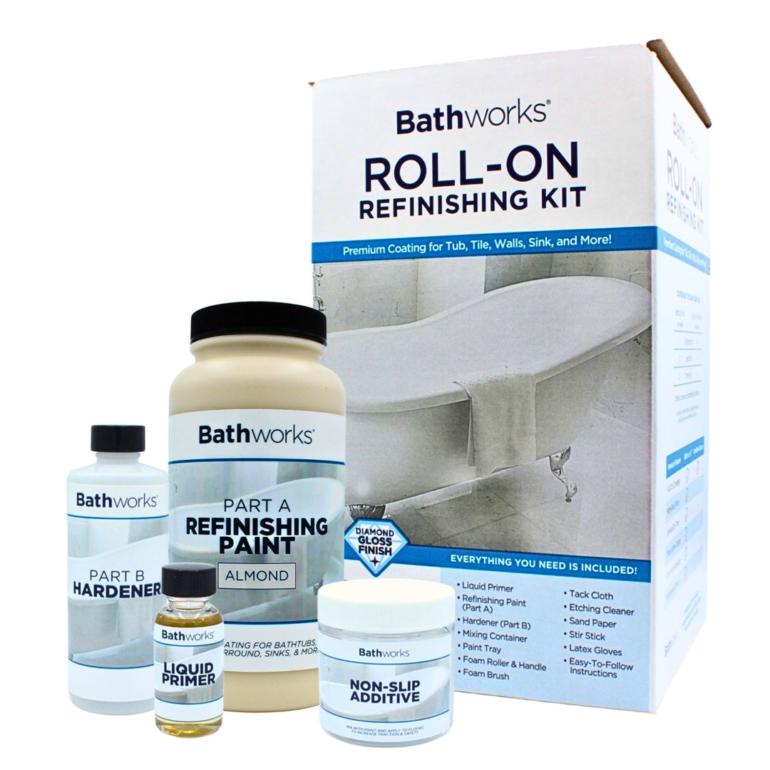 Roll-On Refinishing Kit with Non-Slip | Bathworks