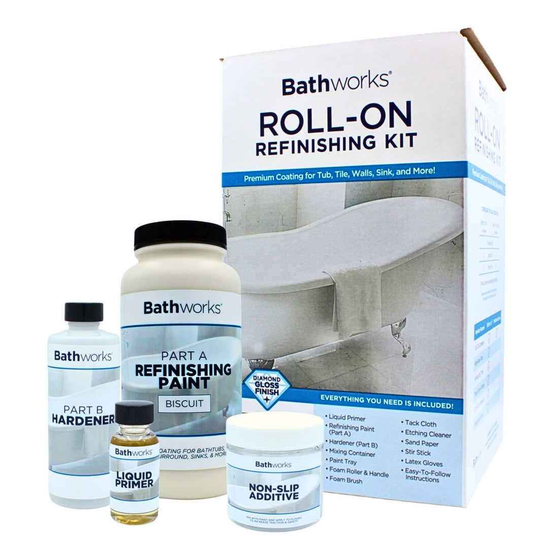 Roll-On Refinishing Kit with Non-Slip | Bathworks