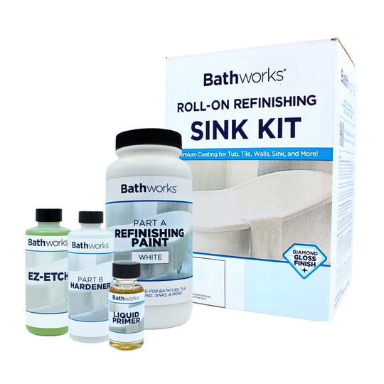 Roll-On Refinishing Kit for Sinks - Bathworks