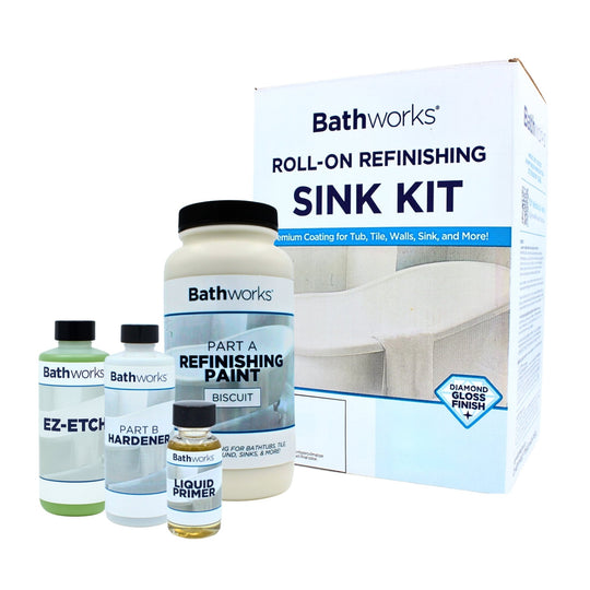 Roll-On Refinishing Kit for Sinks - Bathworks