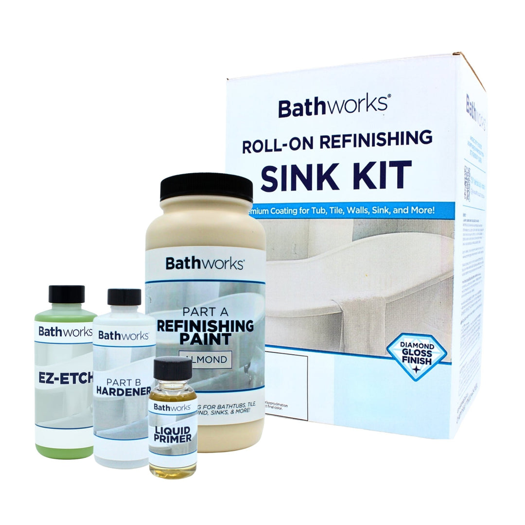 Roll-On Refinishing Kit for Sinks - Bathworks