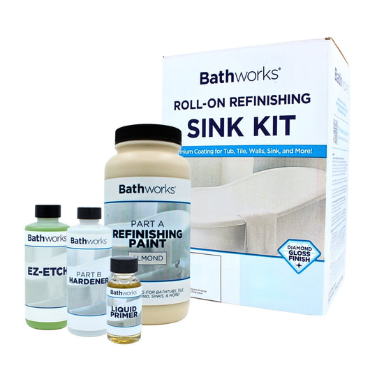 Roll-On Refinishing Kit for Sinks - Bathworks