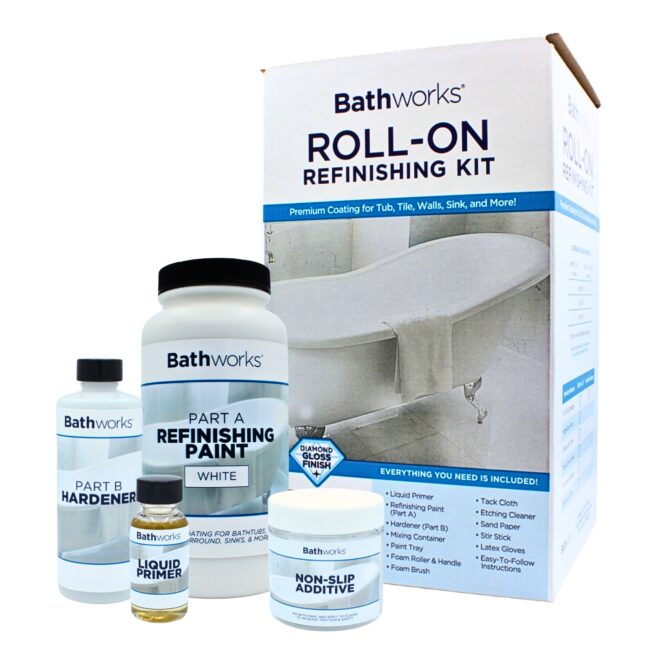 Roll On Refinishing Kits Bathworks Roll on refinishing kits bathworks