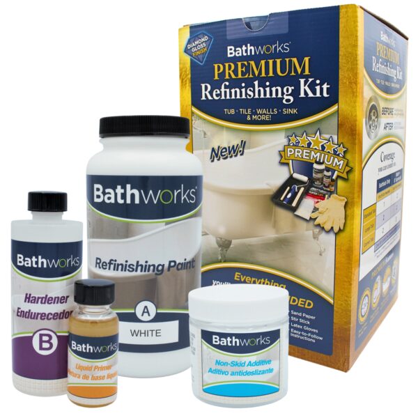 Bathworks®  Premium Bathtub Refinishing Kits