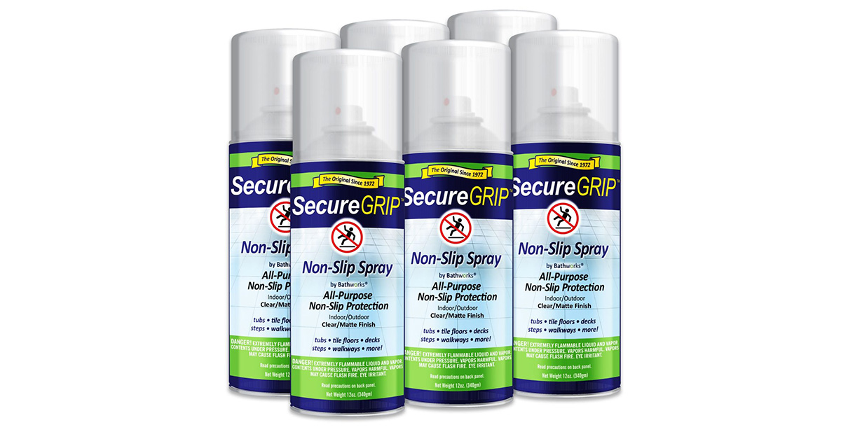 Bathworks Spray antideslizante SecureGRIP (transparente)