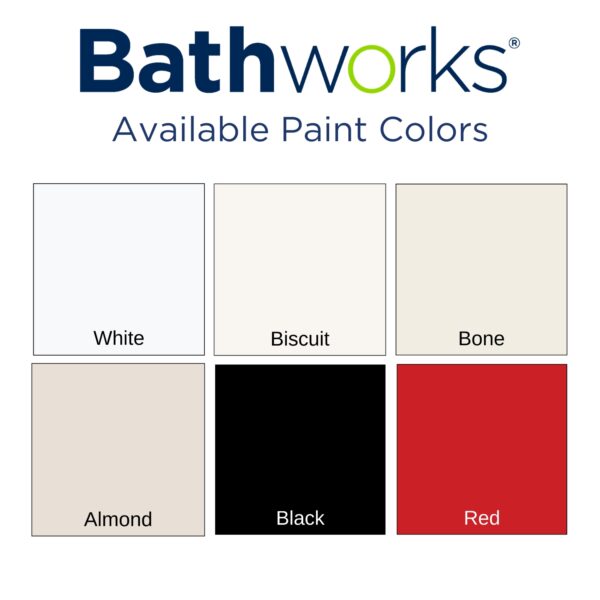 Bathworks Paint Color Samples