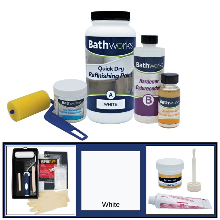 Bathtub Refinishing Kits by Bathworks® Premium Tub, Tile, and Shower